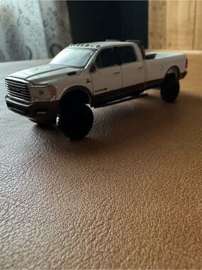 White and brown two tone custom Ram 2500